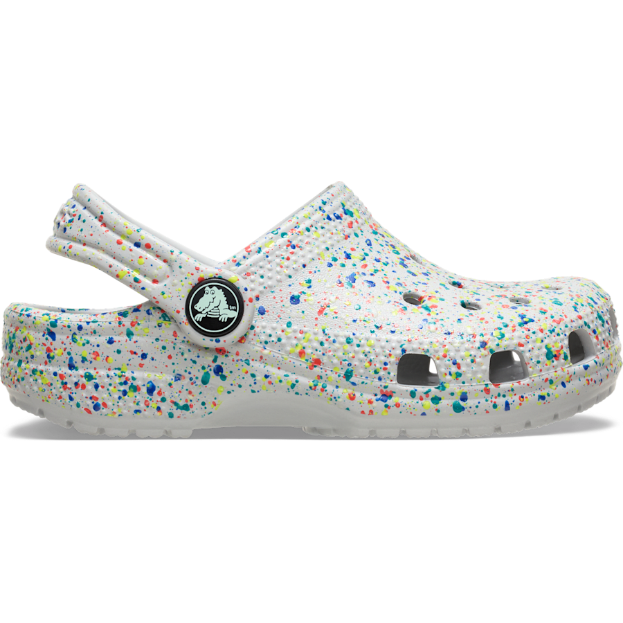 Toddler Classic Glow Paint Splatter Clog | Crocs Value