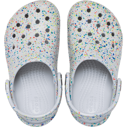 Toddler Classic Glow Paint Splatter Clog | Crocs Value
