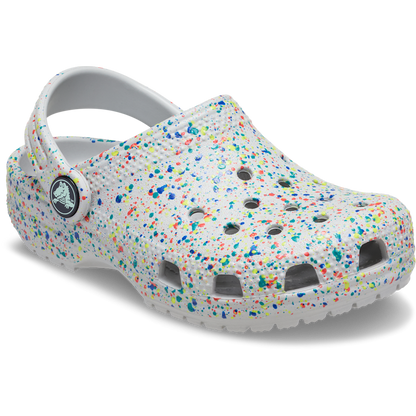 Toddler Classic Glow Paint Splatter Clog | Crocs Value