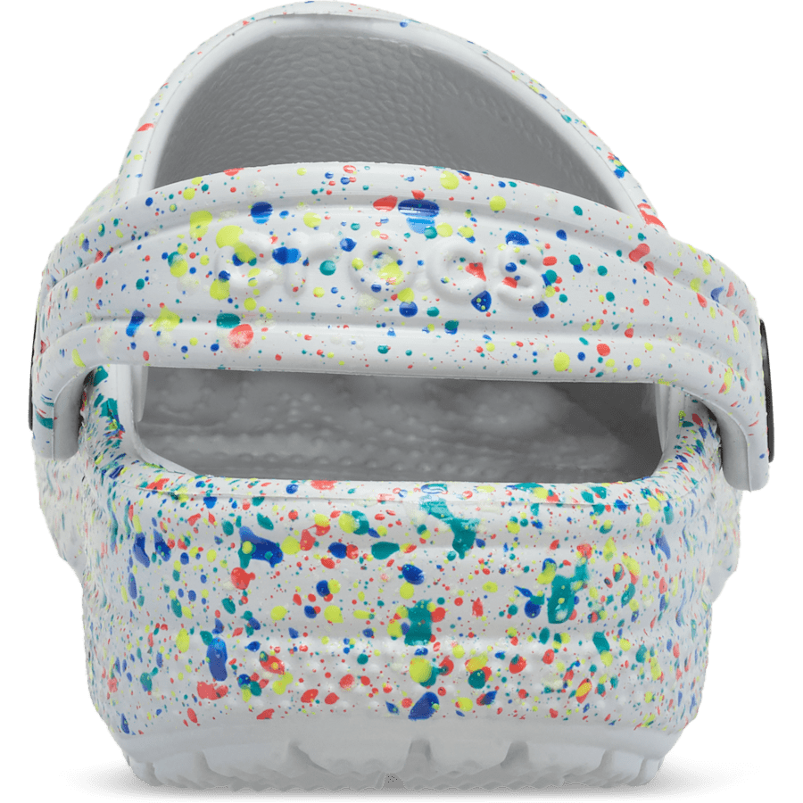 Toddler Classic Glow Paint Splatter Clog | Crocs Value