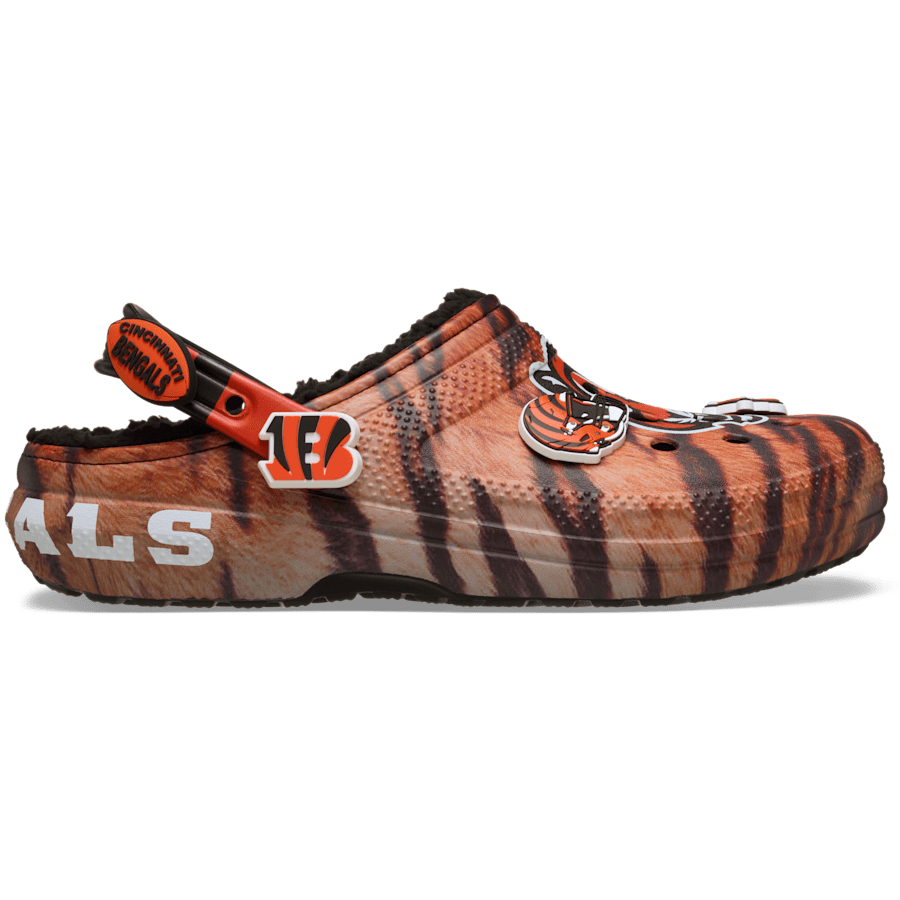 NFL Cincinnati Bengals Classic Lined Clog | Crocs Great Value