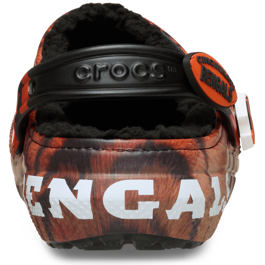 NFL Cincinnati Bengals Classic Lined Clog | Crocs Great Value