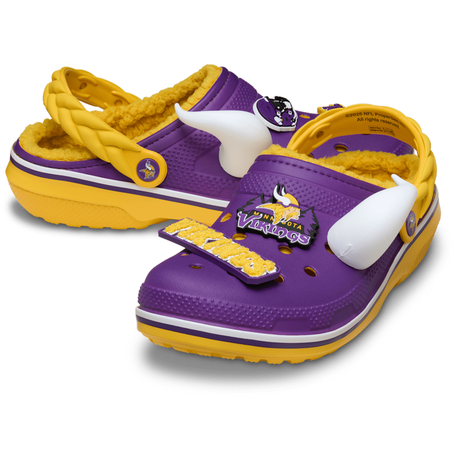 NFL Minnesota Vikings Classic Lined Clog | Crocs Smart Buy