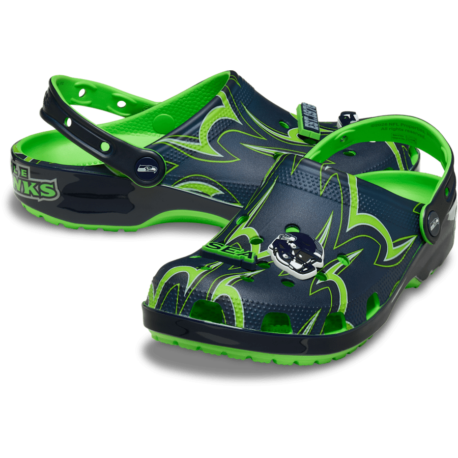 NFL Seattle Seahawks Classic Clog | Crocs Smart Buy