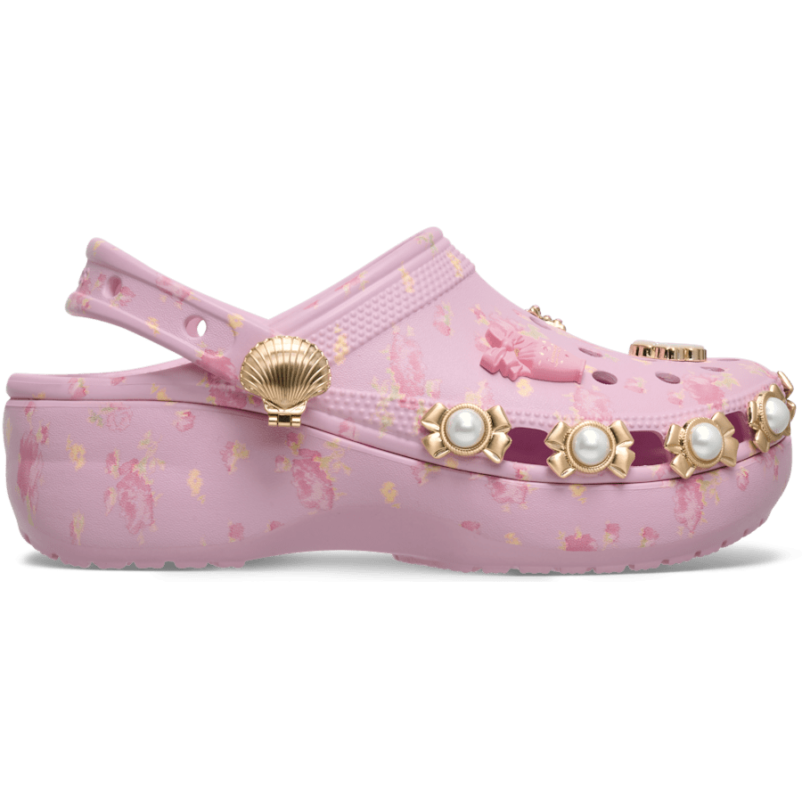 LoveShackFancy Classic Platform Clog | Crocs Latest