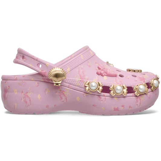 LoveShackFancy Classic Platform Clog | Crocs Latest