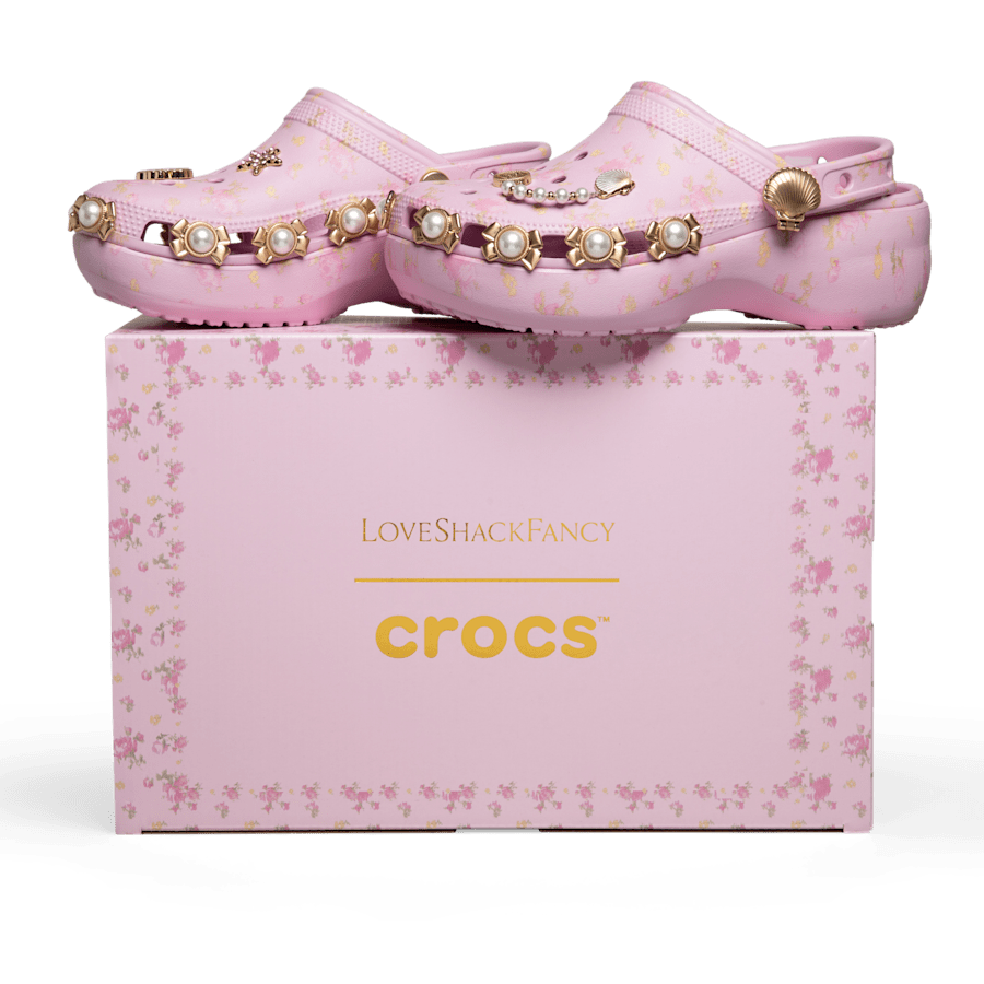 LoveShackFancy Classic Platform Clog | Crocs Latest