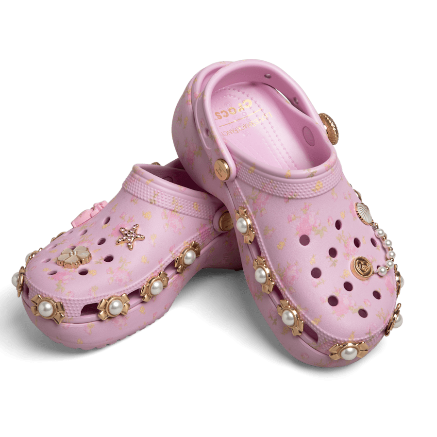 LoveShackFancy Classic Platform Clog | Crocs Latest
