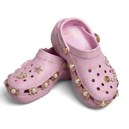 LoveShackFancy Classic Platform Clog | Crocs Latest