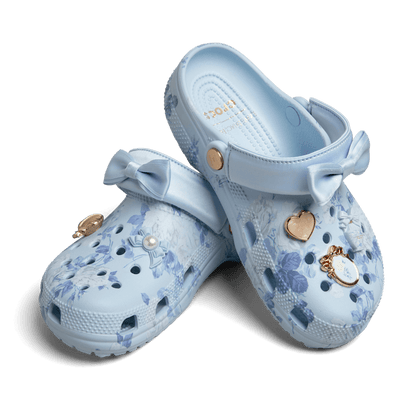 LoveShackFancy Blue Classic Clog | Crocs Essential