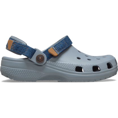 Kids' Classic Denim Adjustable Backstrap Clog | Crocs Best Price