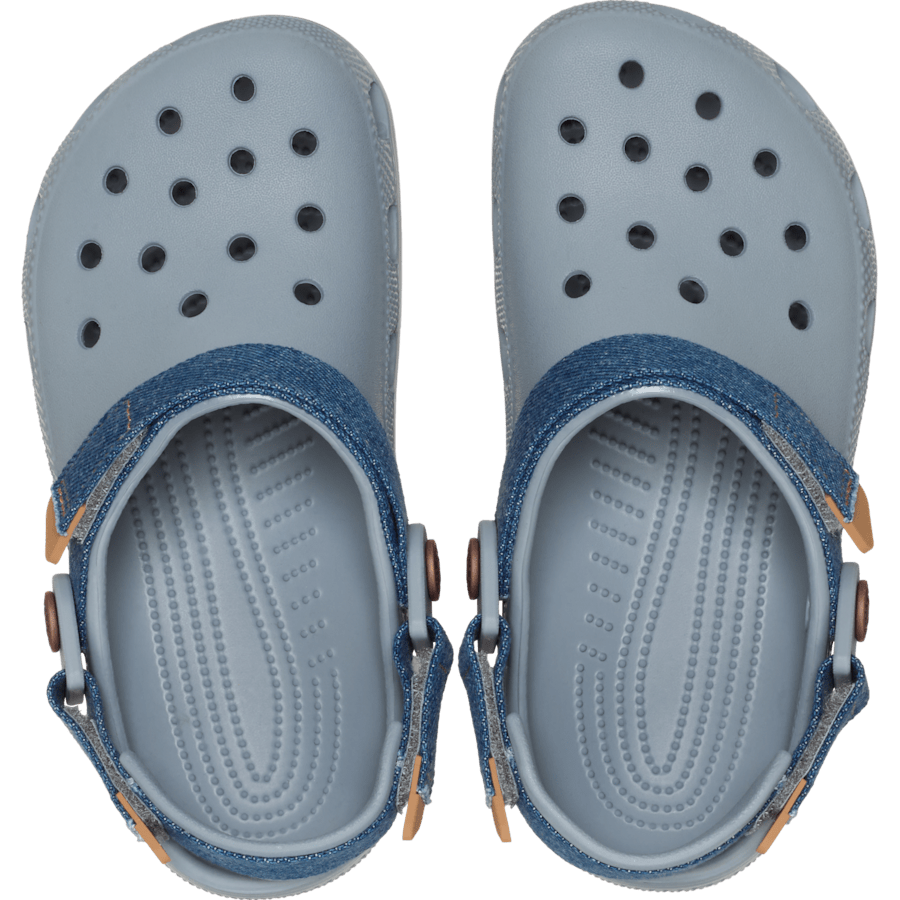 Kids' Classic Denim Adjustable Backstrap Clog | Crocs Best Price