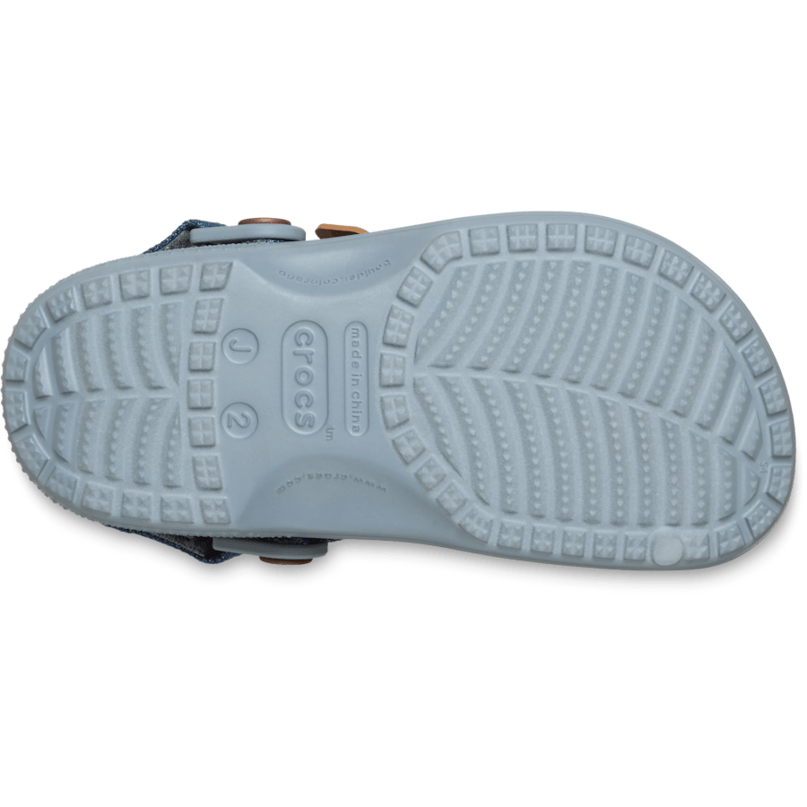Kids' Classic Denim Adjustable Backstrap Clog | Crocs Best Price