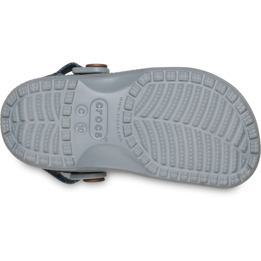 Toddler Classic Denim Adjustable Backstrap Clog | Crocs Premium