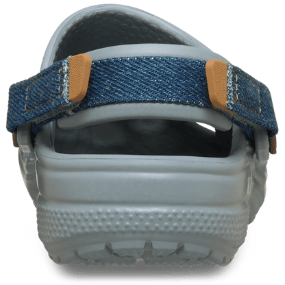 Toddler Classic Denim Adjustable Backstrap Clog | Crocs Premium