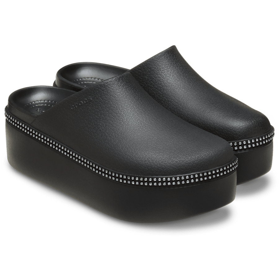 Dylan Platform Diamante Clog | Crocs Best Price