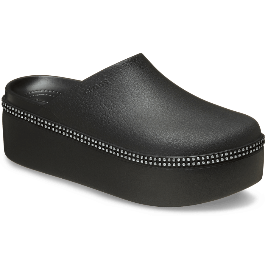 Dylan Platform Diamante Clog | Crocs Best Price
