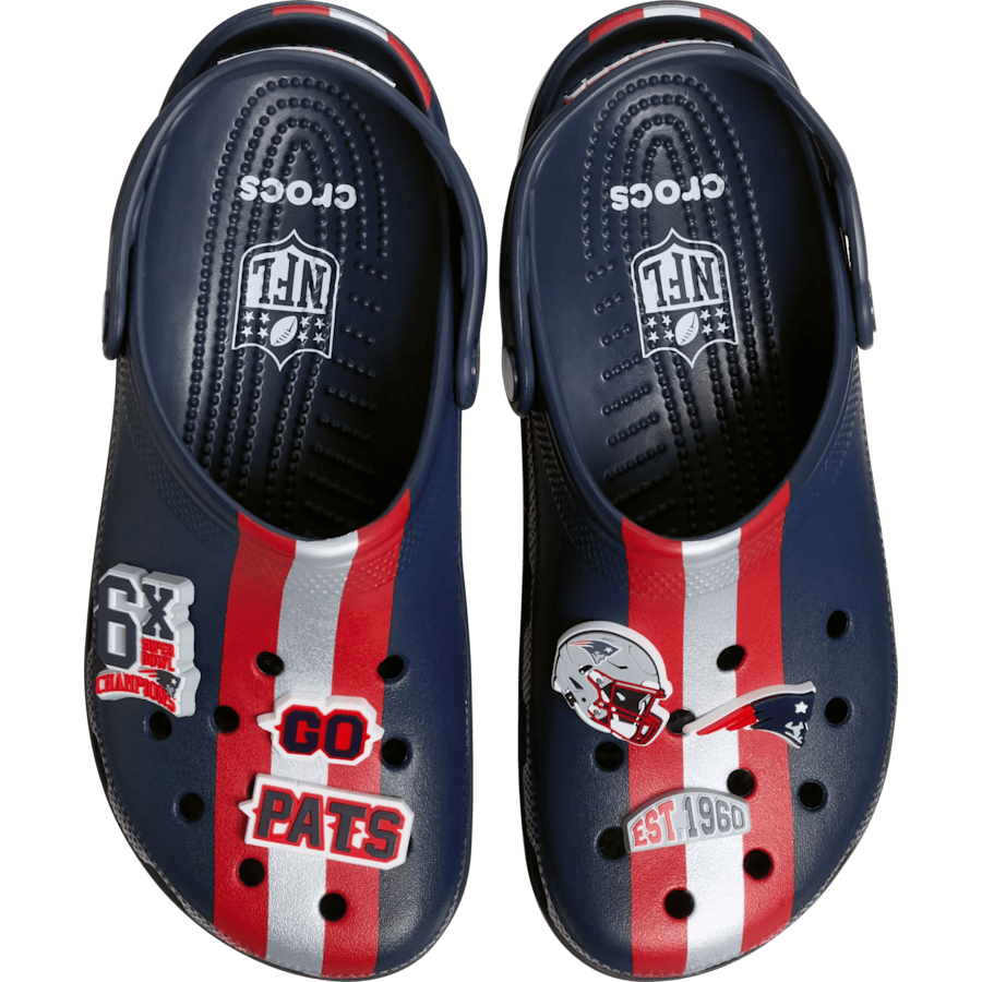 NFL New England Patriots Classic Clog | Crocs Top Pick