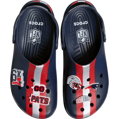 NFL New England Patriots Classic Clog | Crocs Top Pick