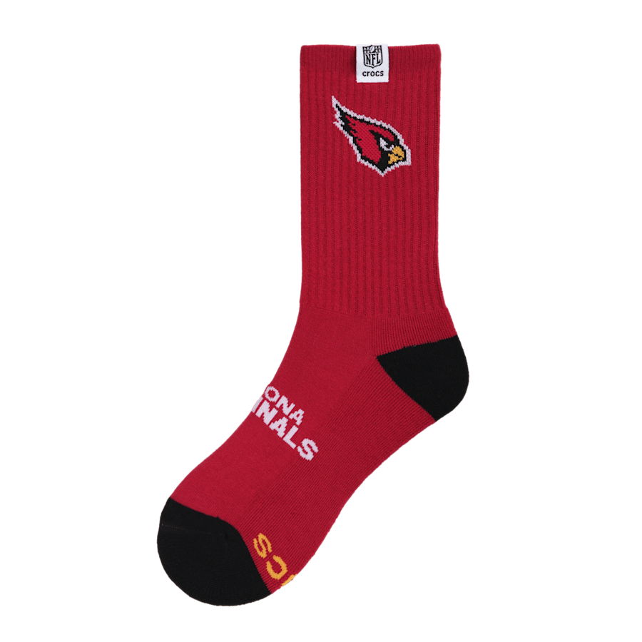 NFL Arizona Cardinals Crocs Socks | Crocs Discount