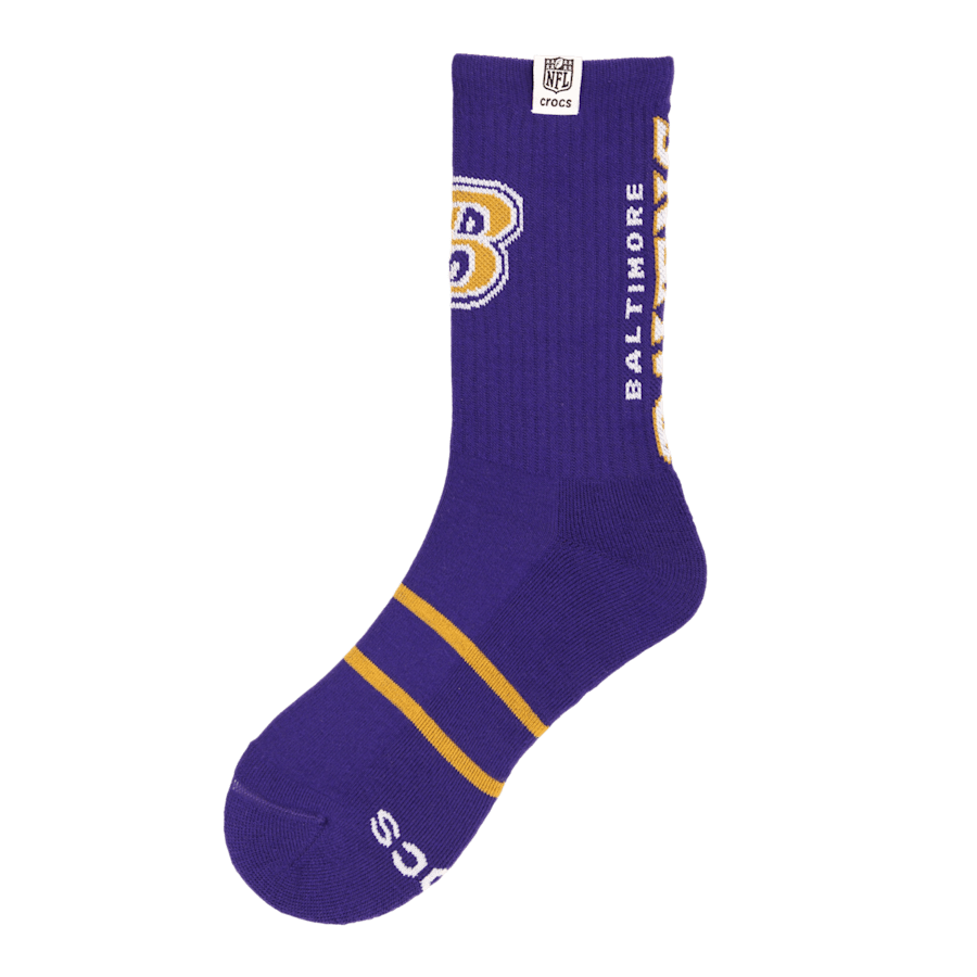 NFL Baltimore Ravens Crocs Socks | Crocs Premium