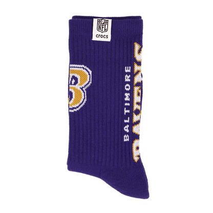 NFL Baltimore Ravens Crocs Socks | Crocs Premium
