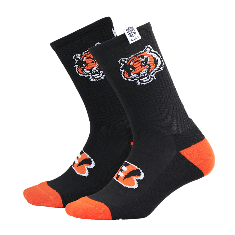 NFL Cincinnati Bengals Crocs Socks | Crocs Top Pick