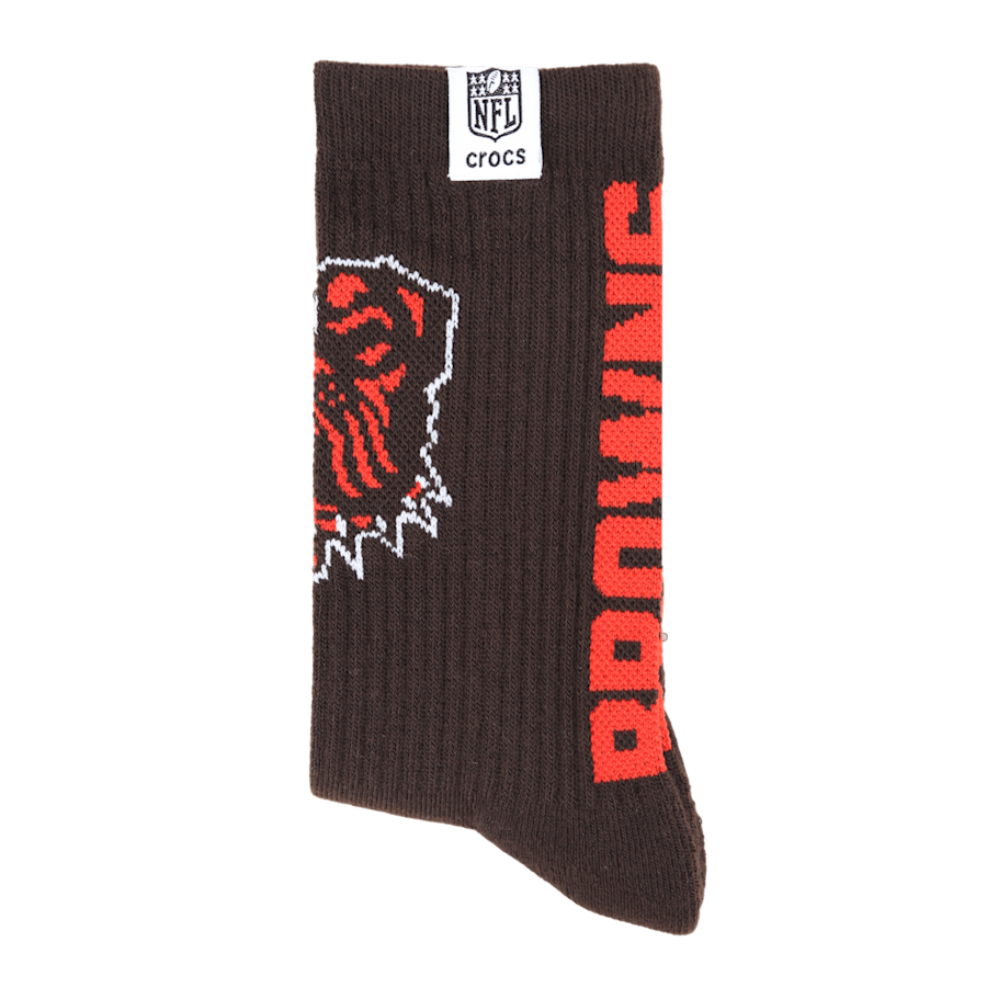 NFL Cleveland Browns Crocs Socks | Crocs Sale