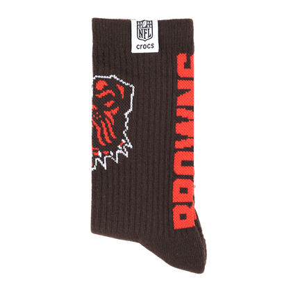 NFL Cleveland Browns Crocs Socks | Crocs Sale