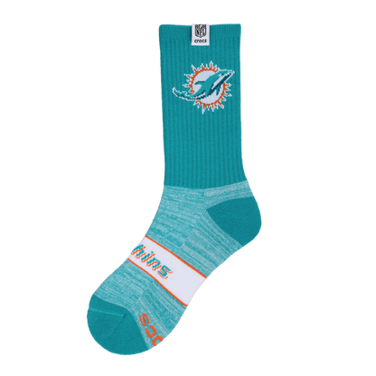 NFL Miami Dolphins Crocs Socks | Crocs Quality