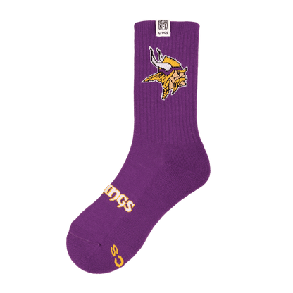 NFL Minnesota Vikings Crocs Socks | Crocs Special Offer