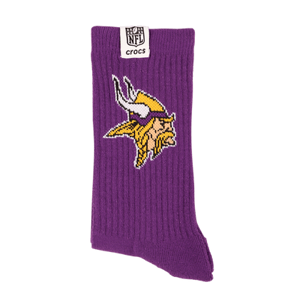 NFL Minnesota Vikings Crocs Socks | Crocs Special Offer