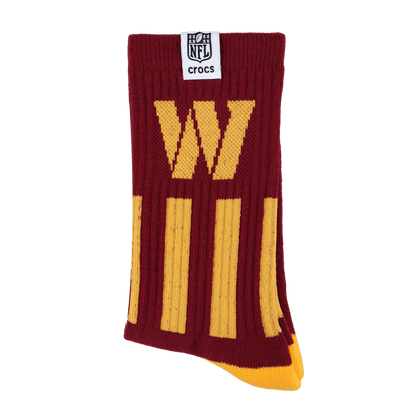 NFL Washington Commanders Crocs Socks | Crocs Deals