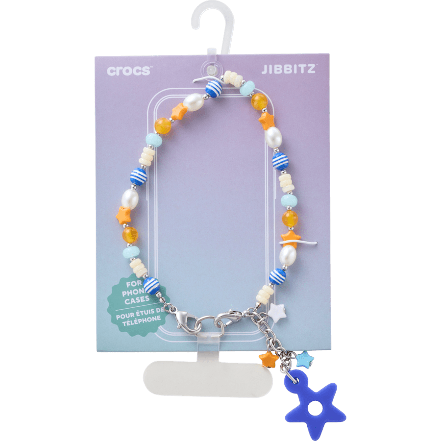 Pearl and Bead Phone Wristlet | Crocs Great Value