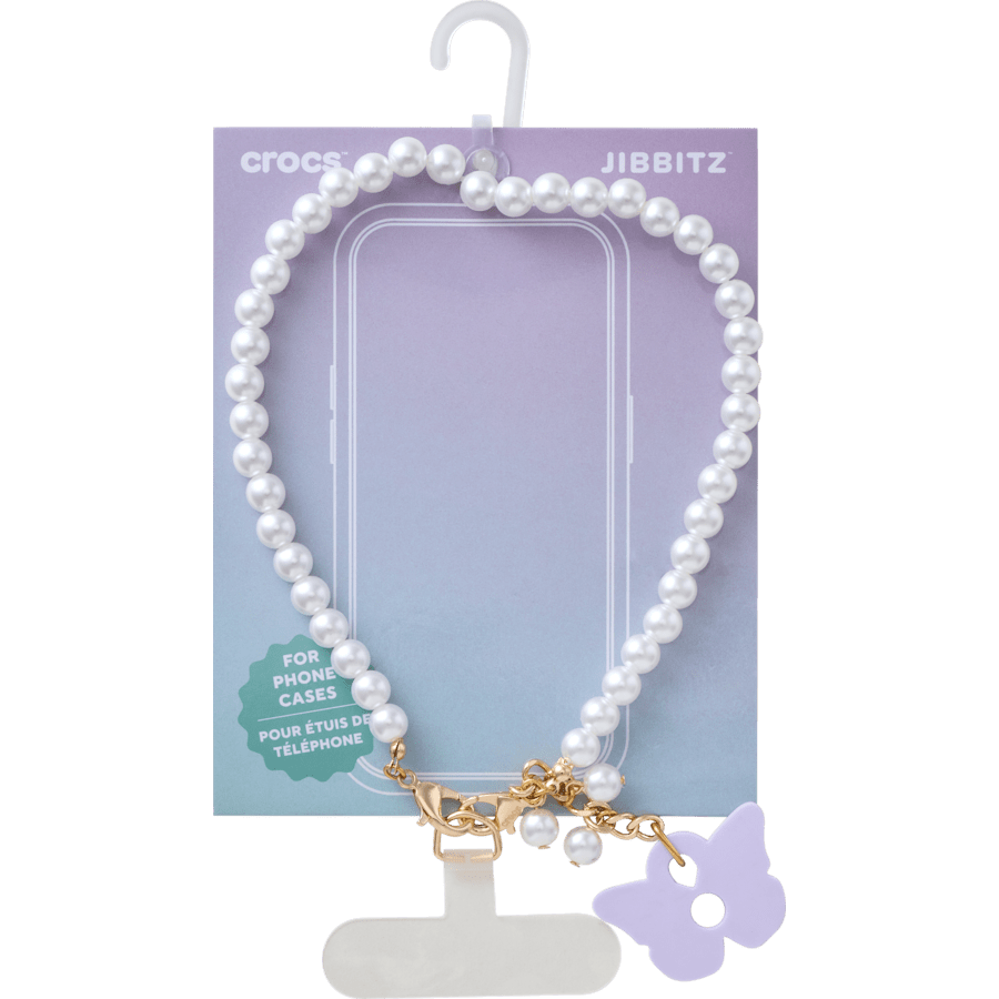 Baroque Pearl Phone Wristlet | Crocs Signature