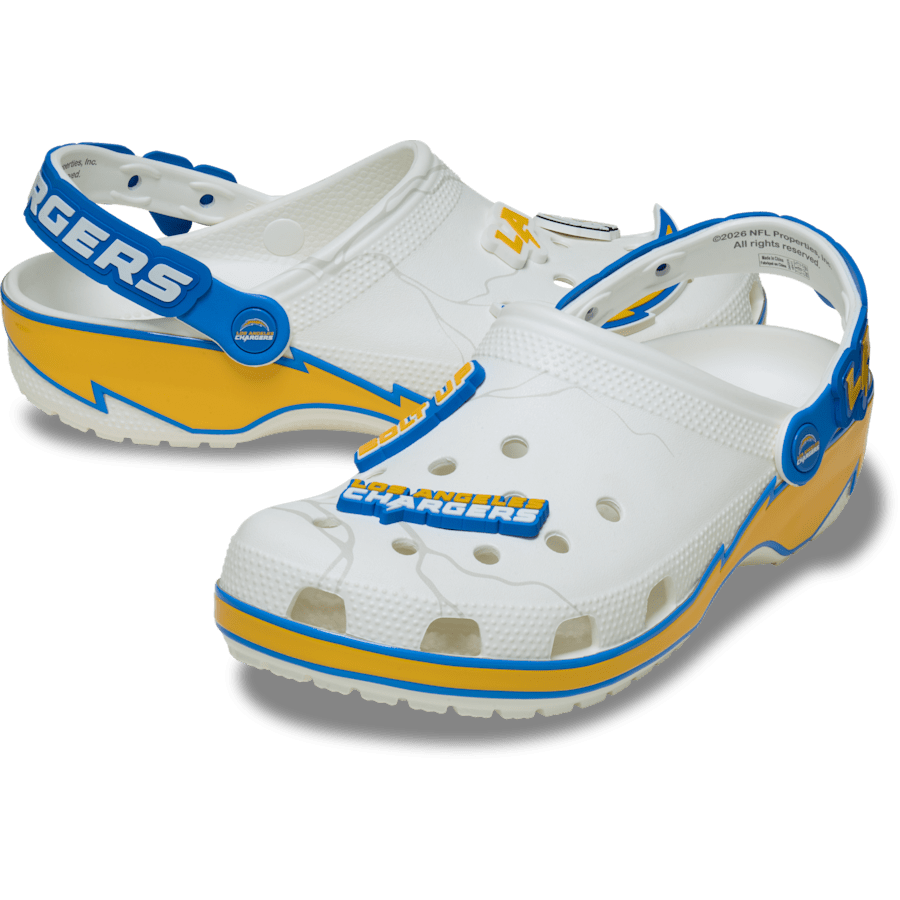 NFL Los Angeles Chargers Classic Clog | Crocs Top Pick