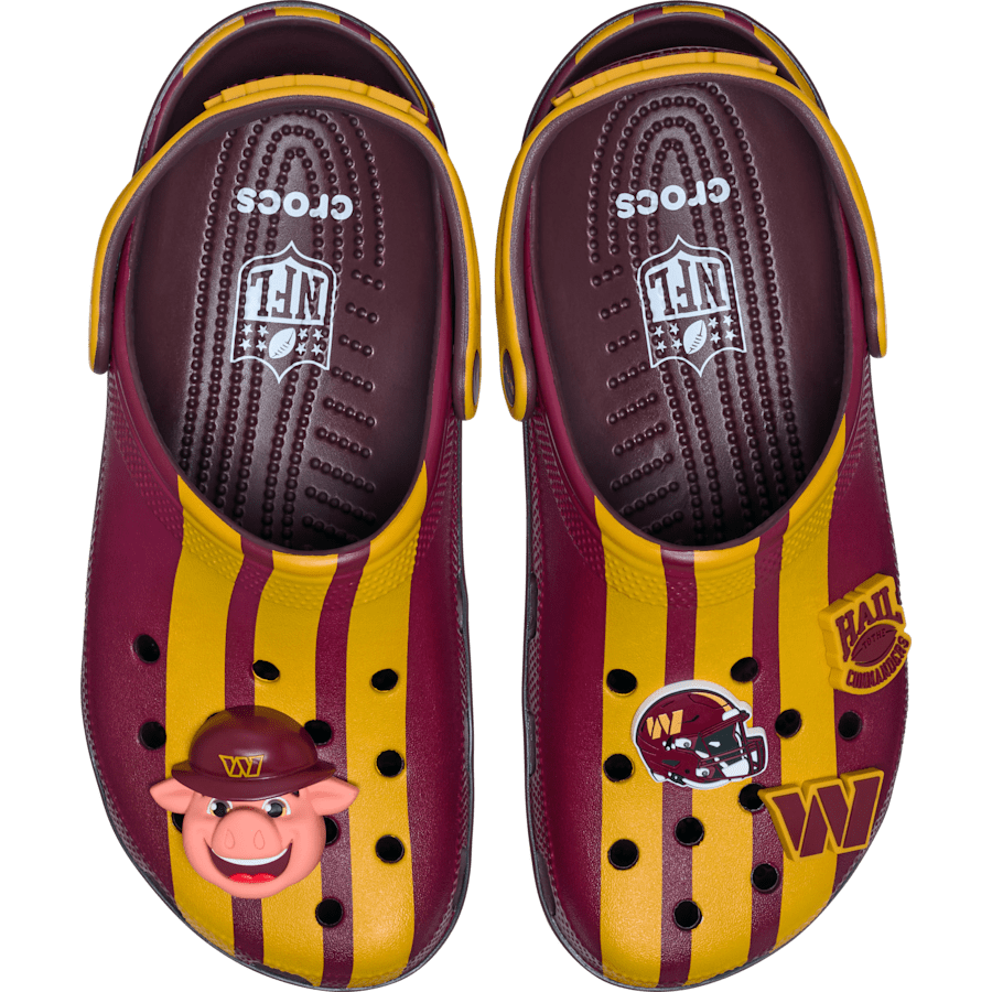 NFL Washington Commanders Classic Clog | Crocs Trusted