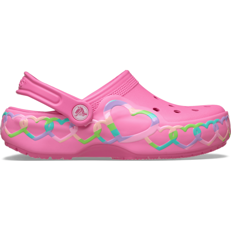 Kids' Classic Heart Lights Clog | Crocs Premium