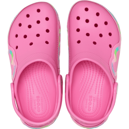 Kids' Classic Heart Lights Clog | Crocs Premium