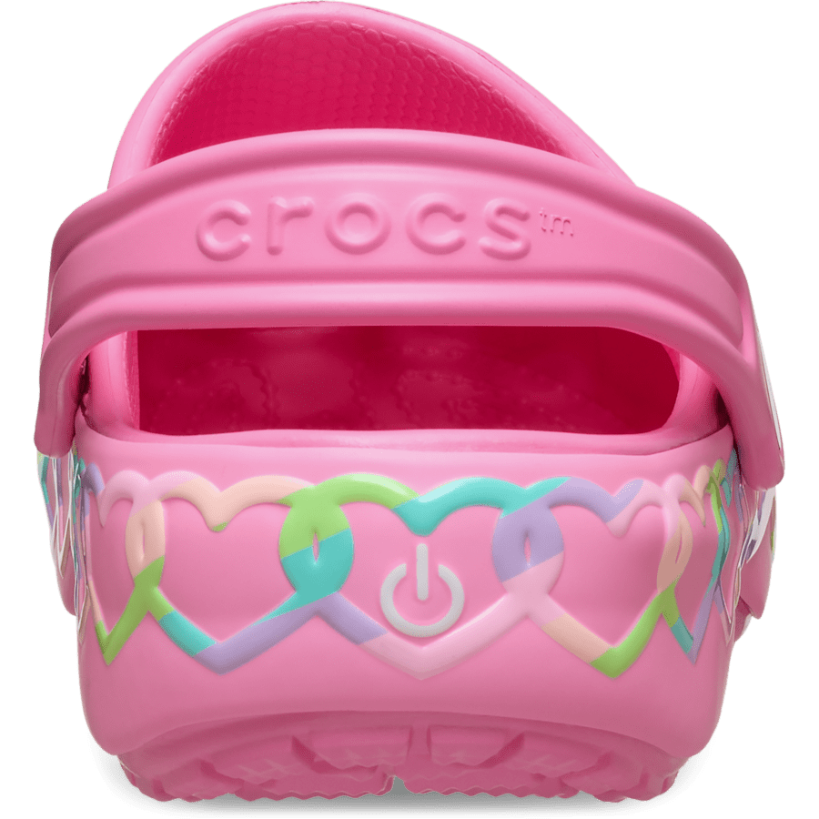 Kids' Classic Heart Lights Clog | Crocs Premium