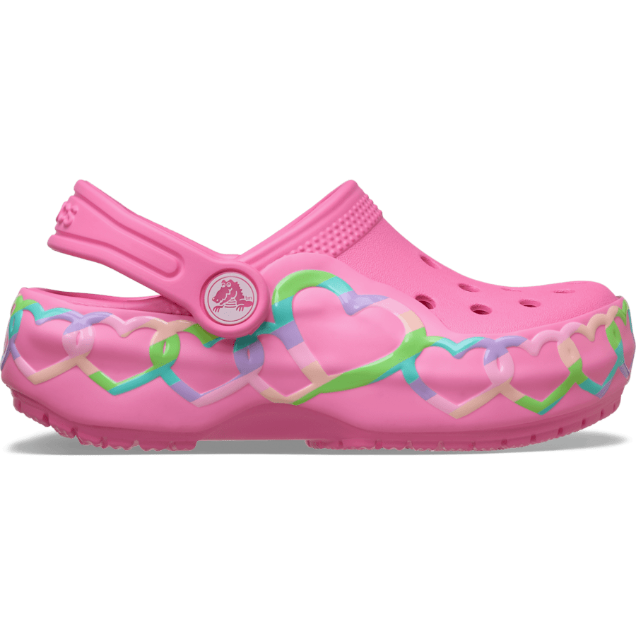 Toddler Classic Heart Lights Clog | Crocs Hot Sale