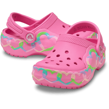 Toddler Classic Heart Lights Clog | Crocs Hot Sale