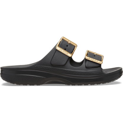 Women’s Metallic Buckle Saturday Sandal | Crocs Everyday