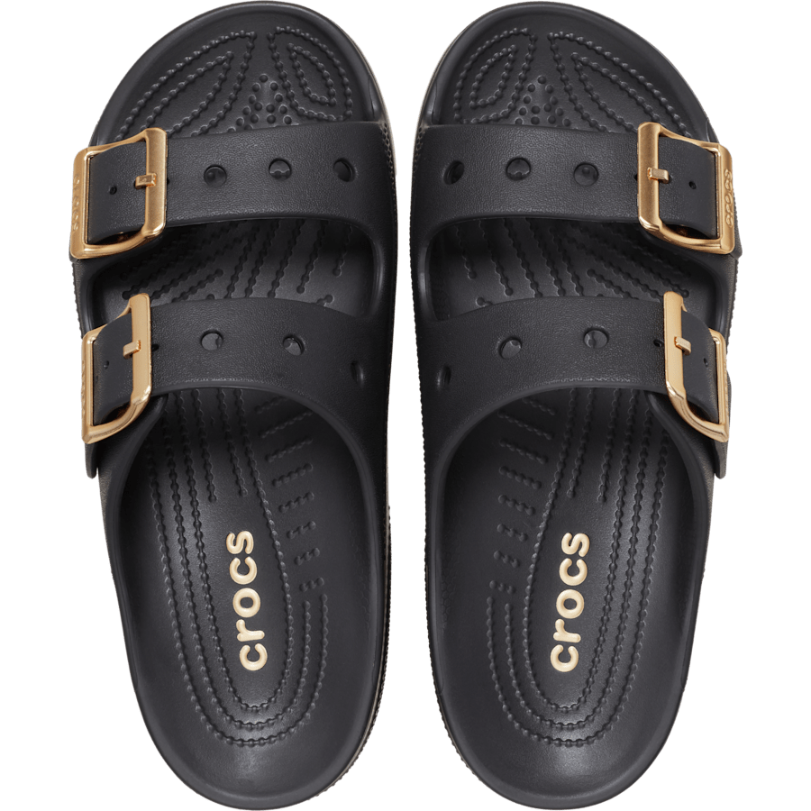 Women’s Metallic Buckle Saturday Sandal | Crocs Everyday