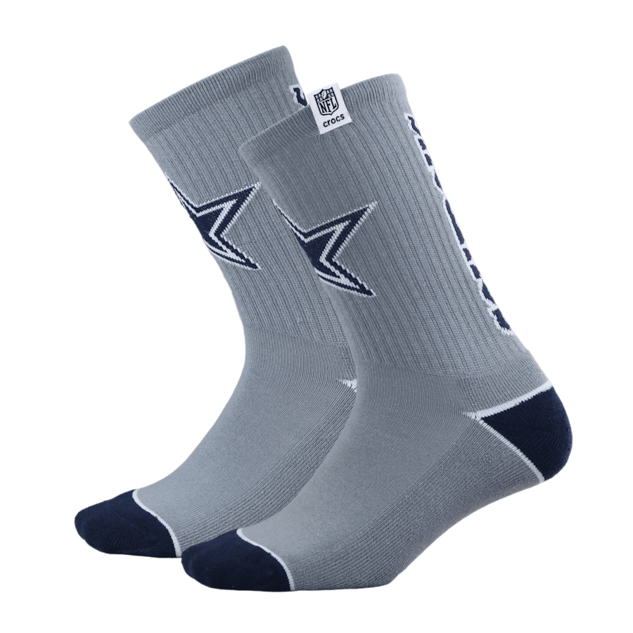 NFL Dallas Cowboys Crocs Socks | Crocs Premium