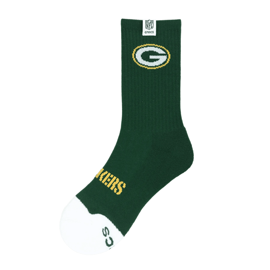 NFL Green Bay Packers Crocs Socks | Crocs Latest
