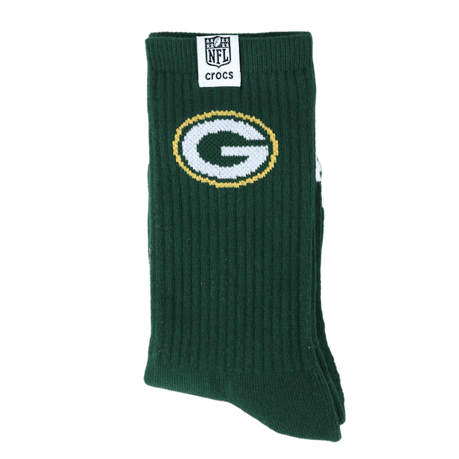 NFL Green Bay Packers Crocs Socks | Crocs Latest