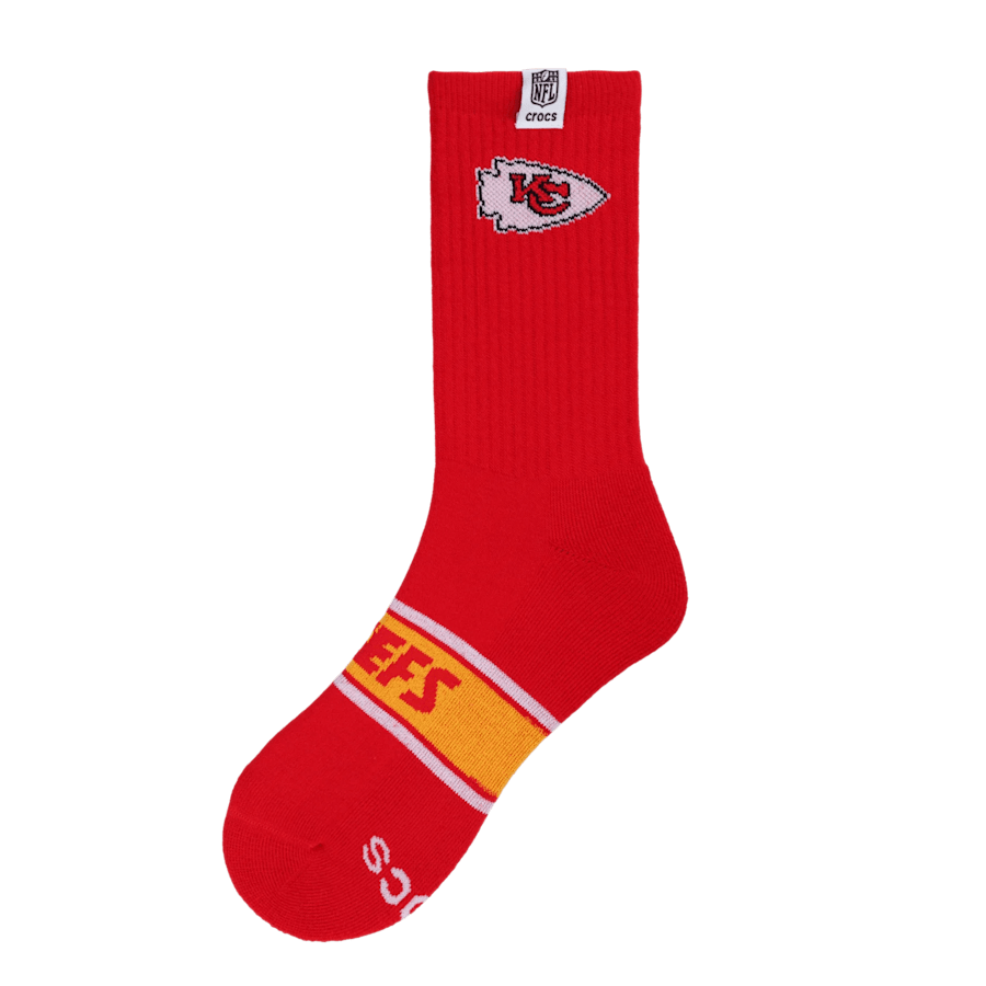 NFL Kansas City Chiefs Crocs Socks | Crocs Customer Favorite
