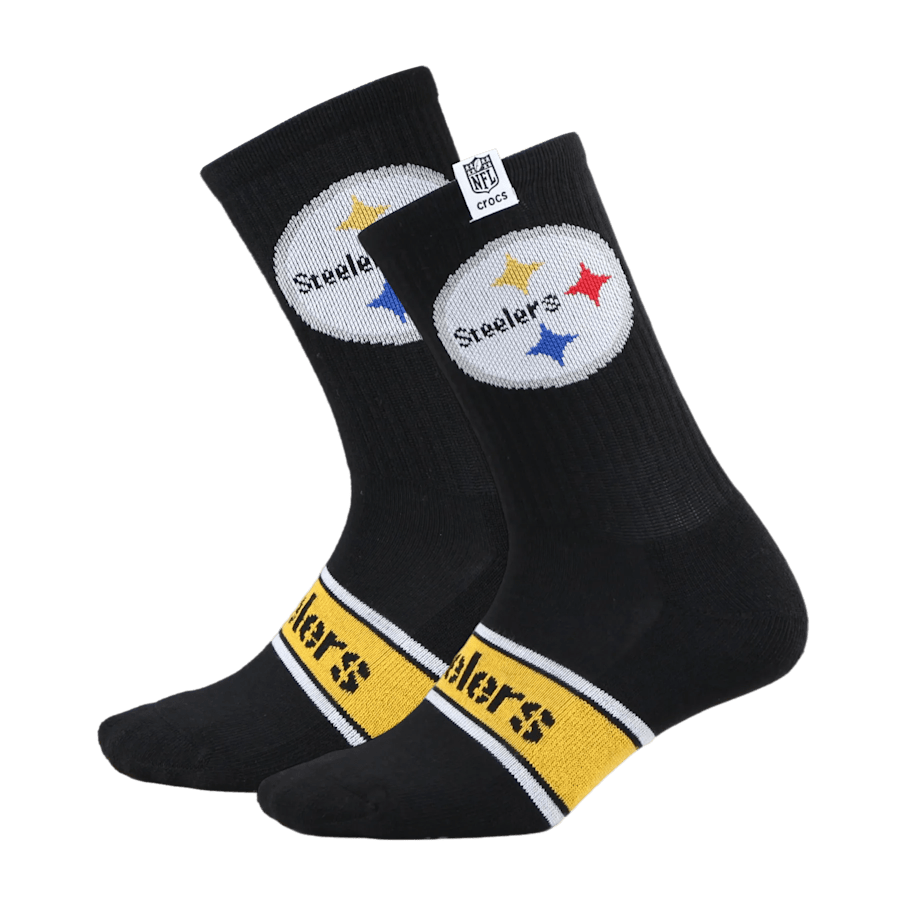 NFL Pittsburgh Steelers Crocs Socks | Crocs Exclusive
