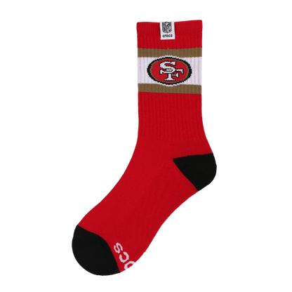 NFL San Francisco 49ers Crocs Socks | Crocs Discount
